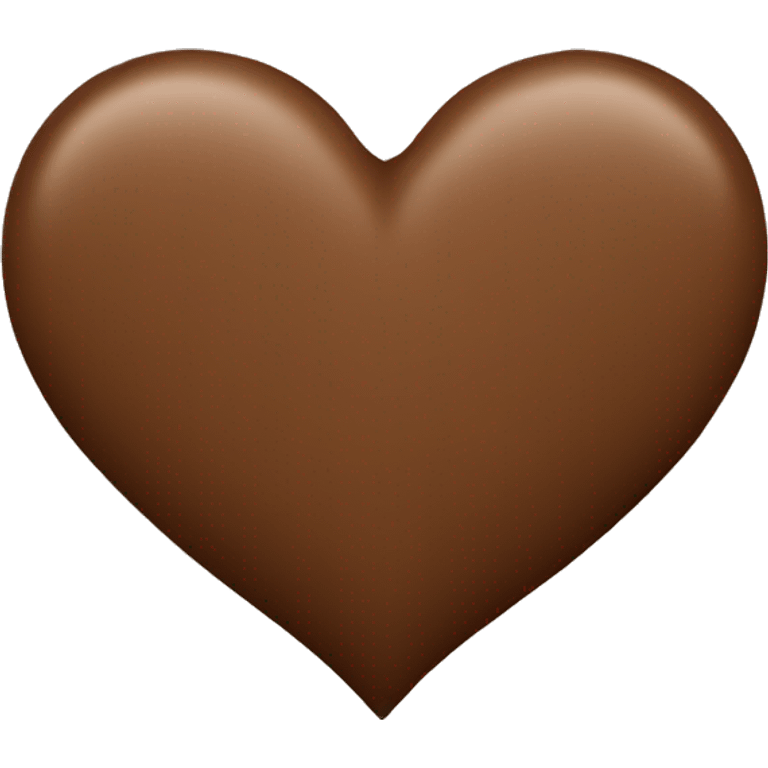 brown heart emoji