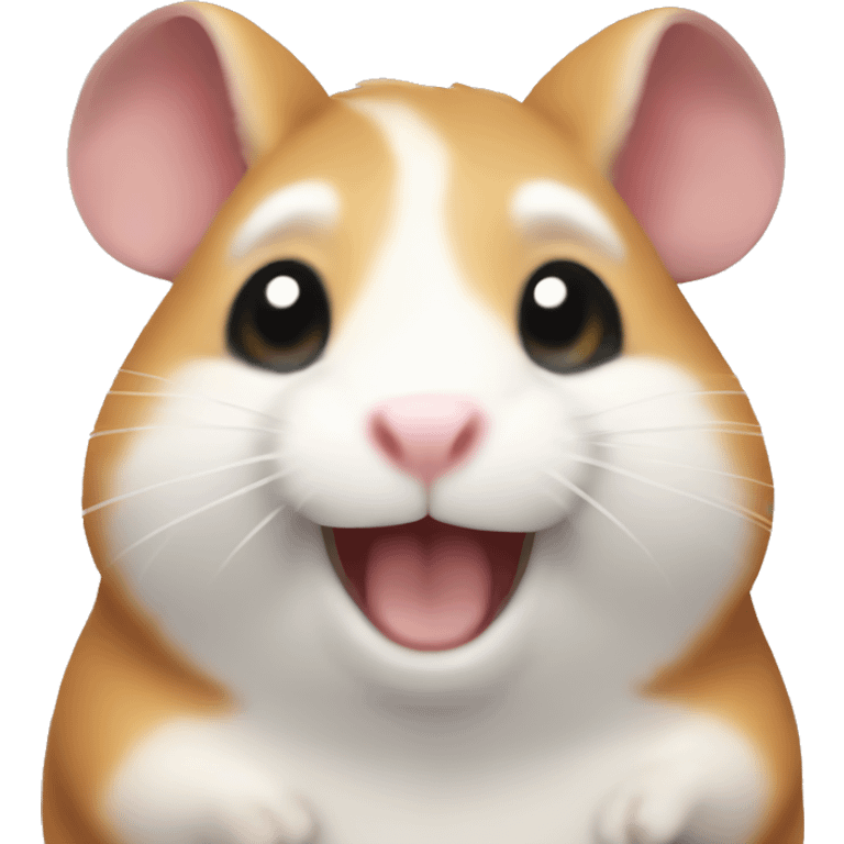 Happy hamster emoji