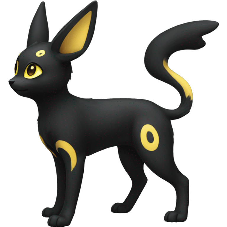 Umbreon full body emoji