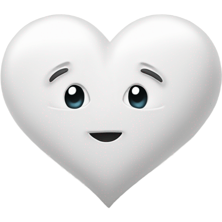 white hearts emoji