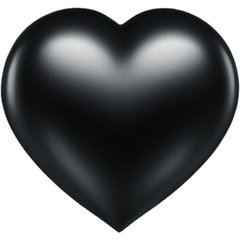 black heart emoji