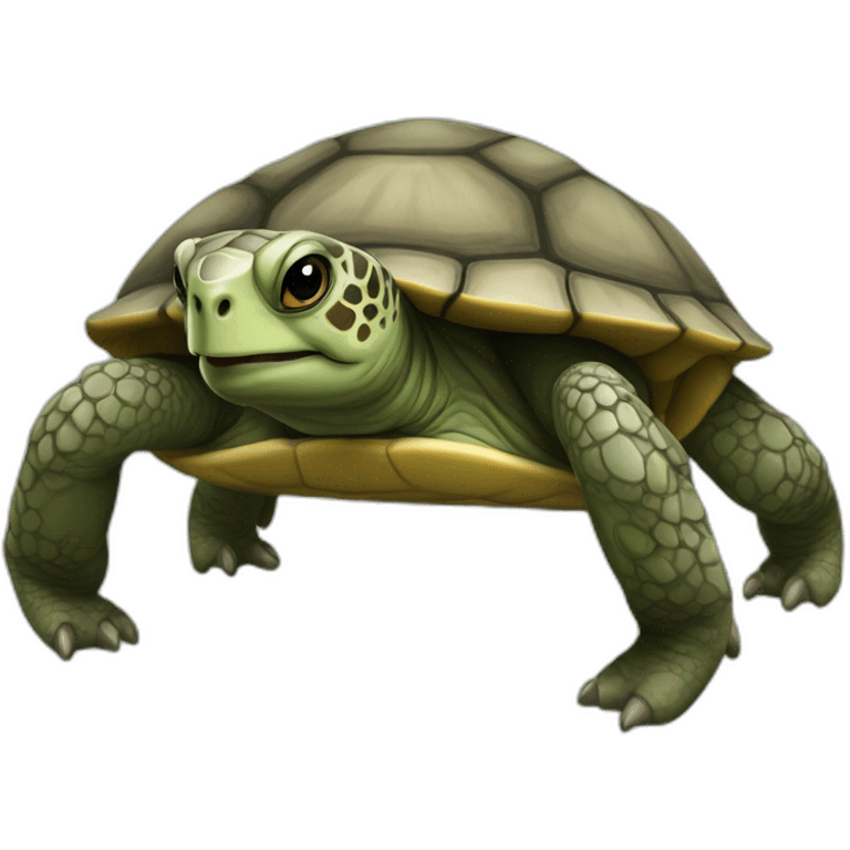 Caca tortue emoji