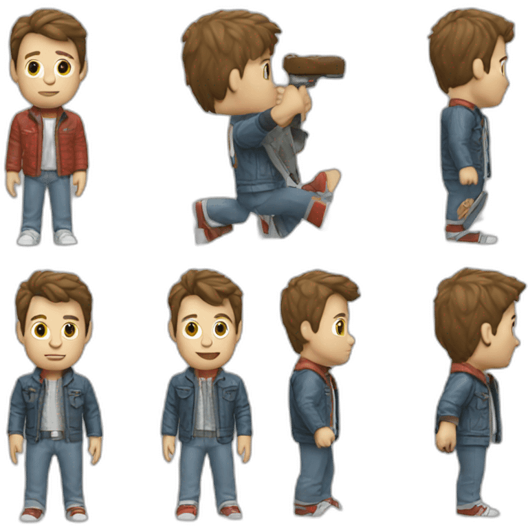 Marty McFly emoji