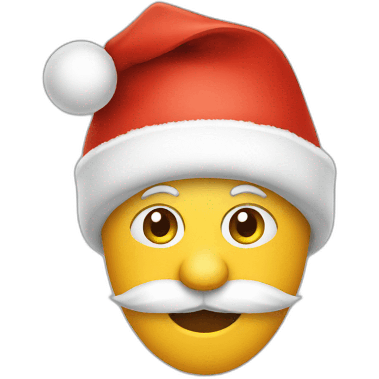 Christmas hat emoji