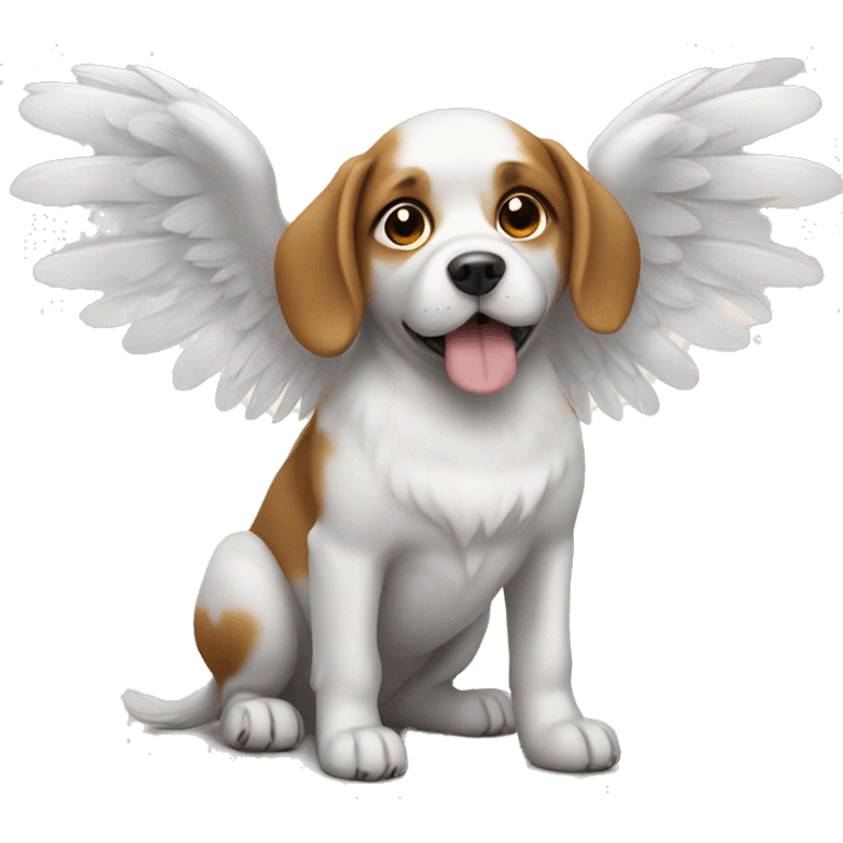 Dog with wings emoji