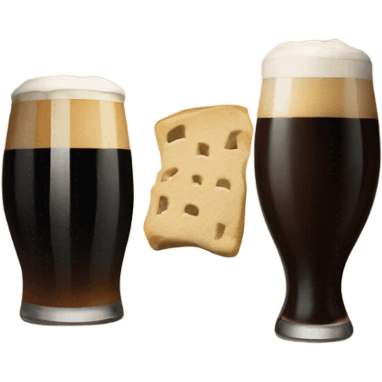 Guiness with split g  emoji