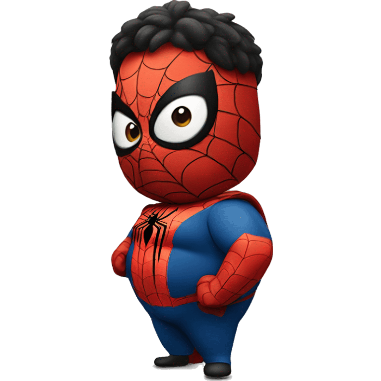 spider man fat emoji