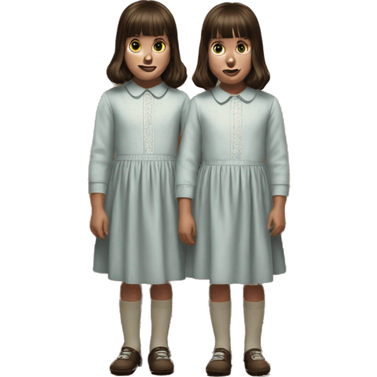 twins girls in the shining film emoji