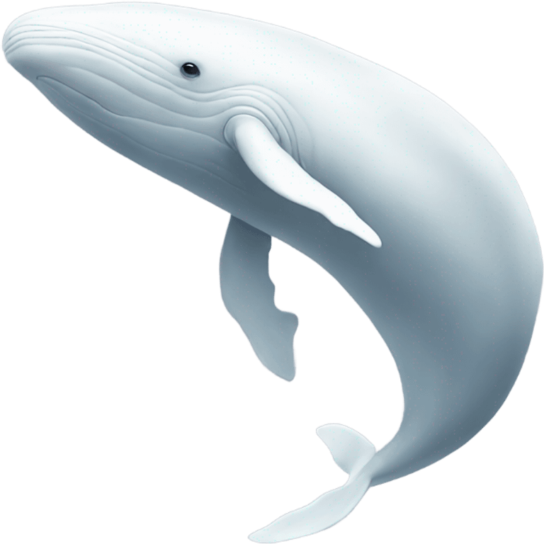 white whale , underside emoji