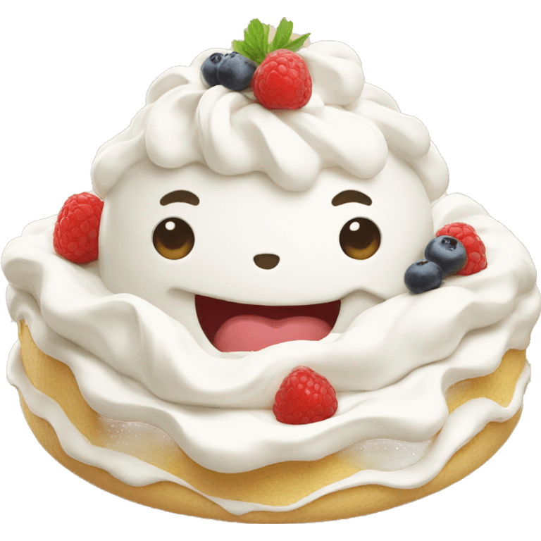 Pavlova emoji