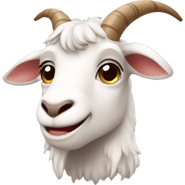 Goat cute  emoji