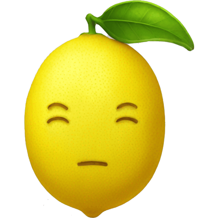 lemon emoji