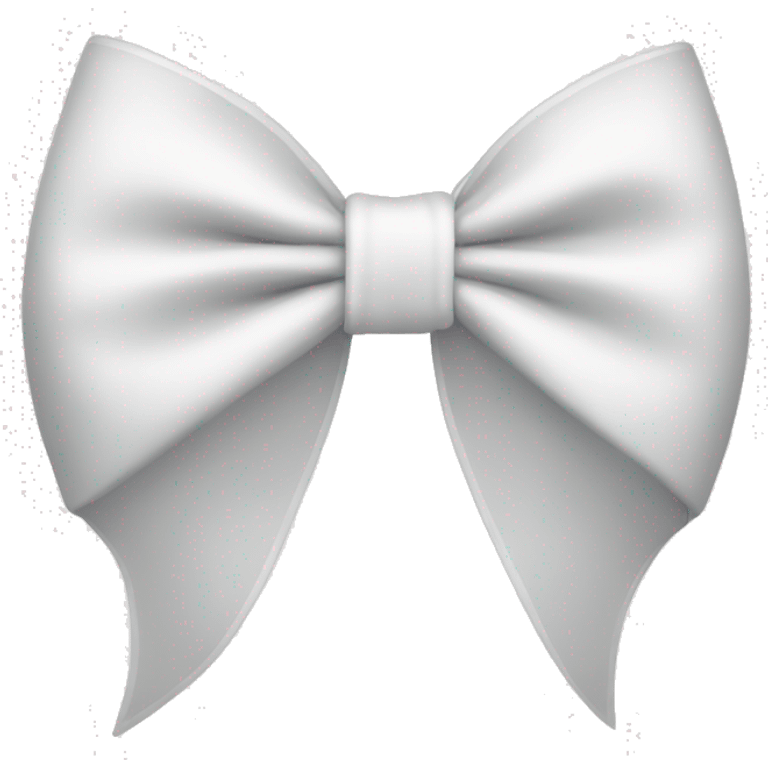 white bow emoji