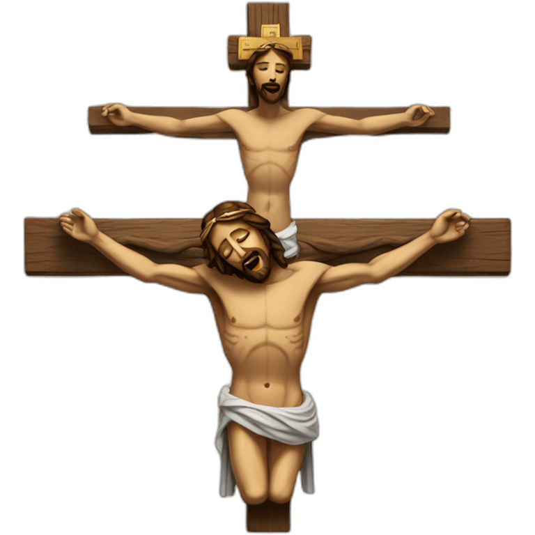 Crucified Jesus emoji