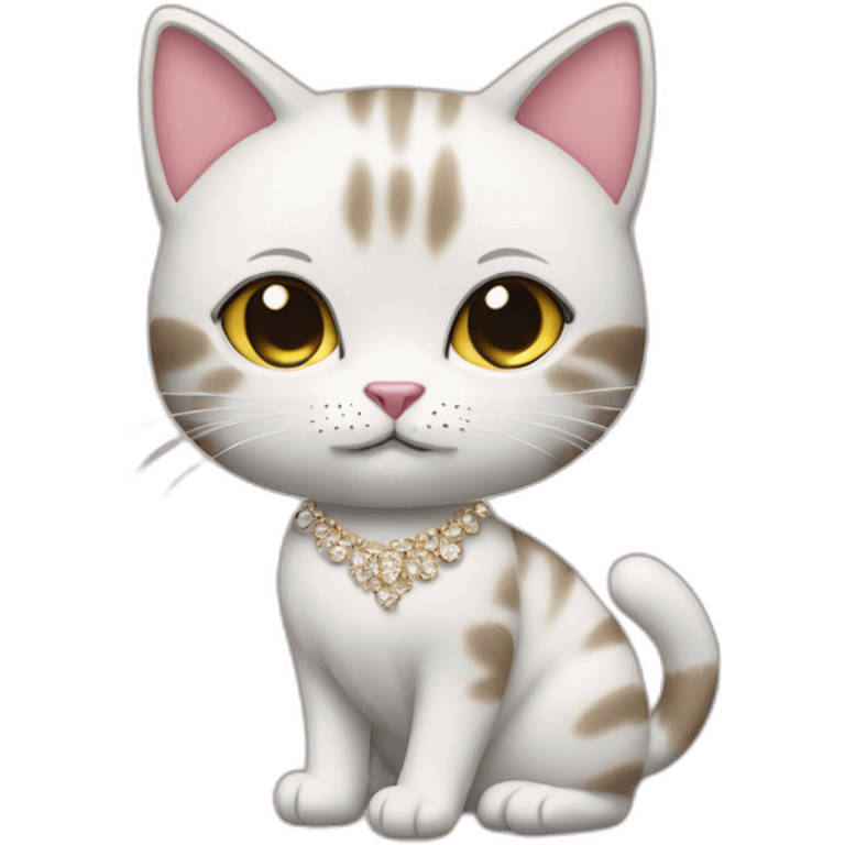 Miumiu fashionable cat emoji