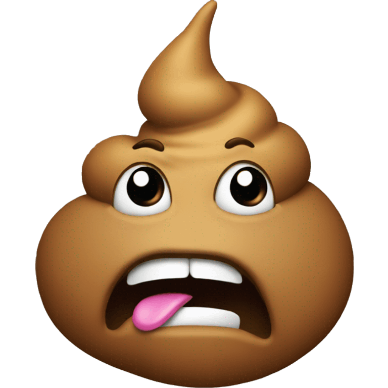 Poop emoji with the letting “mdzgreni” above it emoji