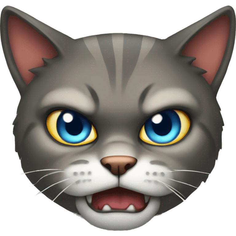 angry cat emoji