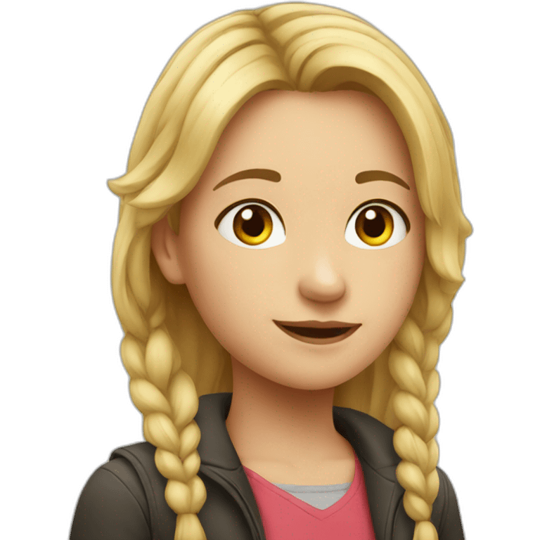 Girl from Germany  emoji