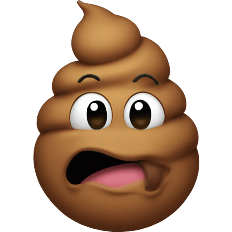 funny poop emoji