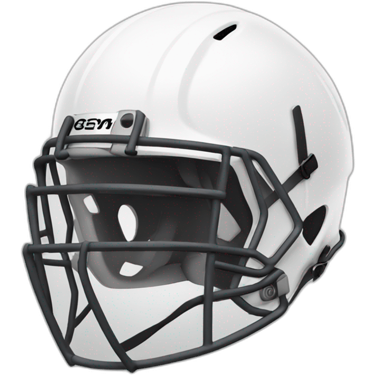 white football helmet emoji