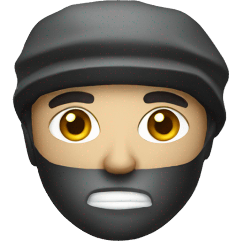 bank robber emoji