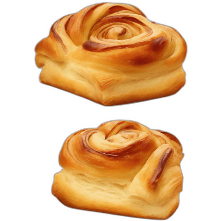 A danish pastry emoji