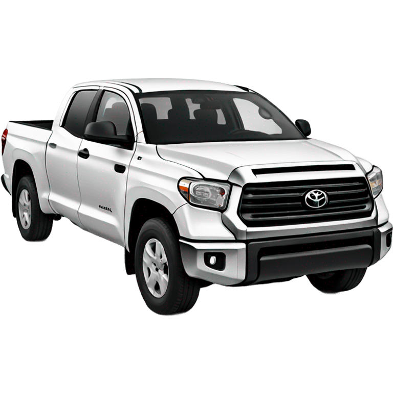 White Toyota tundra emoji