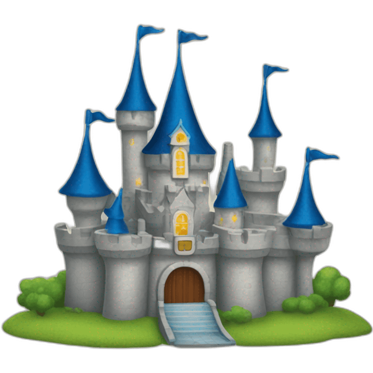 Mickeys mobile castle emoji