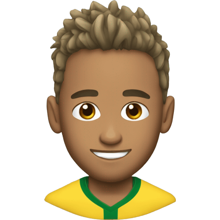 Neymar in football emoji