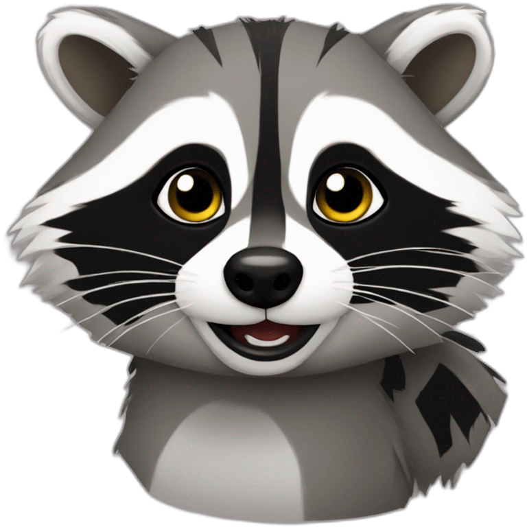 racoon data emoji