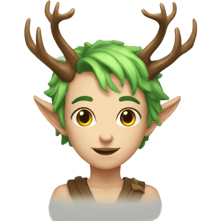 Fae, wodeen antlers emoji