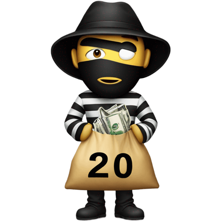 Robber emoji emoji