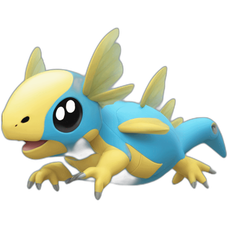 Léviator pokemon bleue emoji