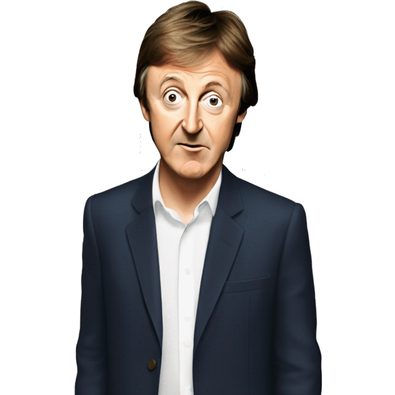 Paul McCartney ￼ emoji