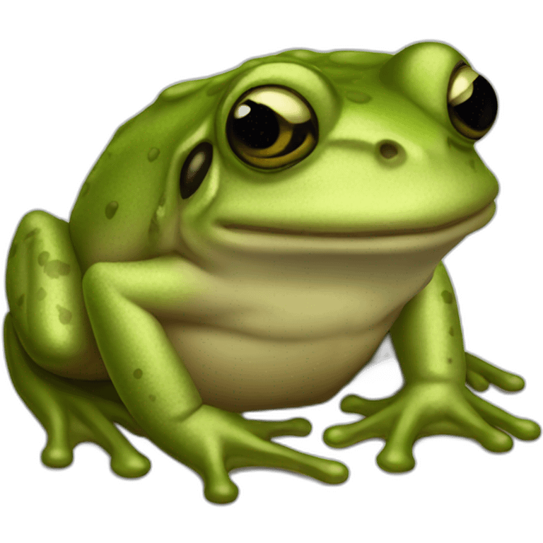 monalisa frog emoji