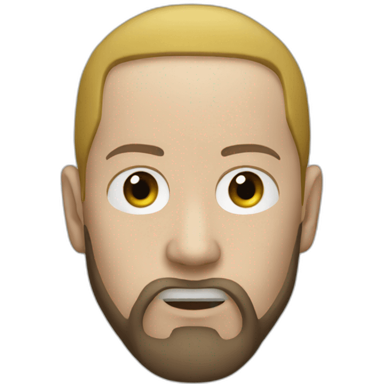 Eminem with a beard  emoji