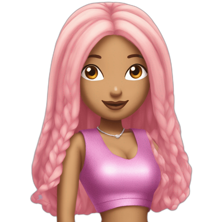 nicki minaj ariana grande emoji