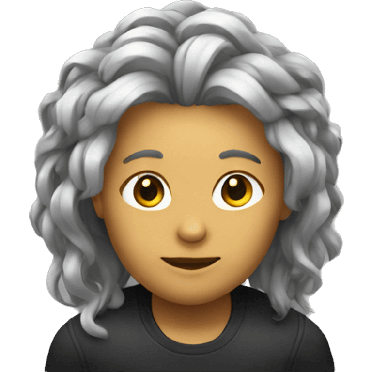 un noir avec des tresses  emoji