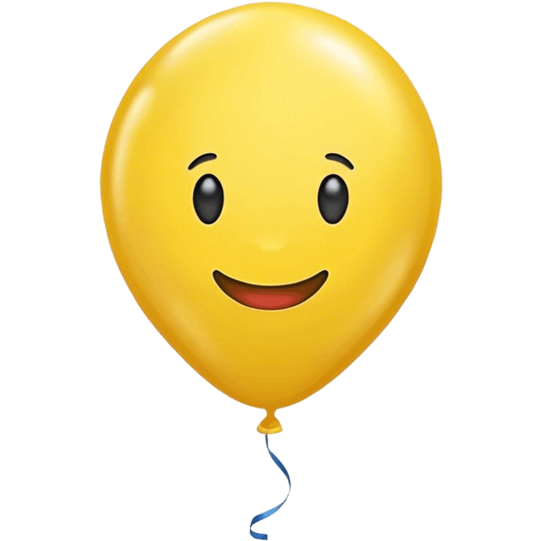 yellow balloon emoji