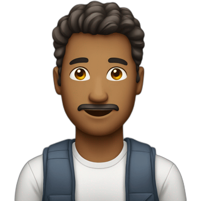 a man with phone png emoji