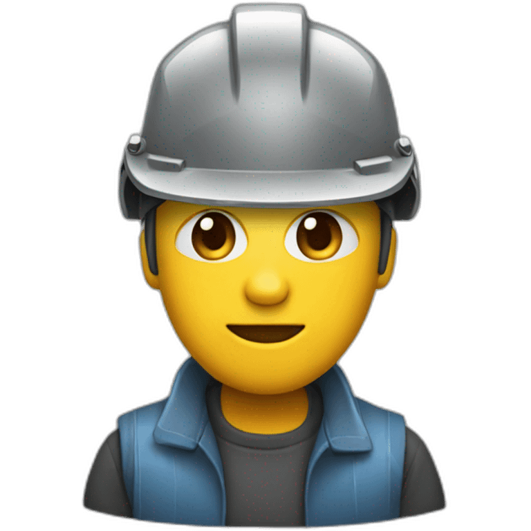 Welder-face emoji