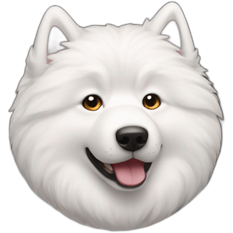 samoyed face emoji