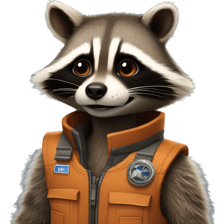 Rocket racoon  emoji