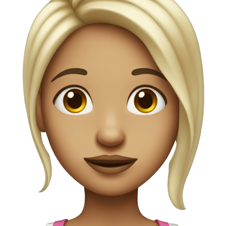 a girl with a big nose piercing emoji