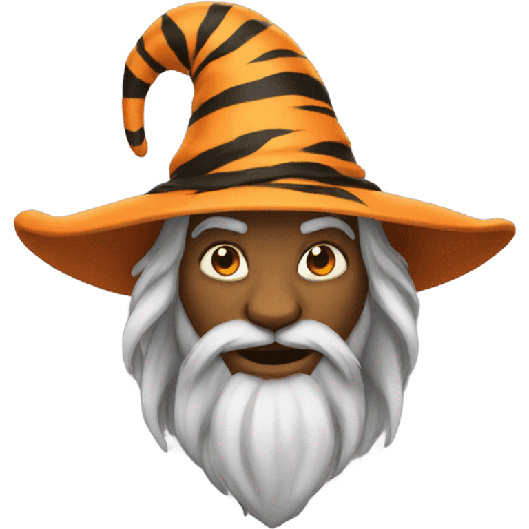 Tiger wizard emoji