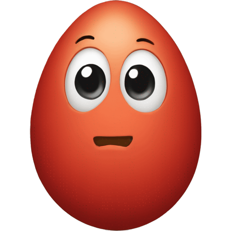 red egg emoji