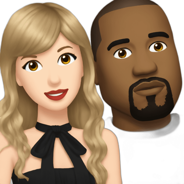 kanye grammys taylor swift emoji