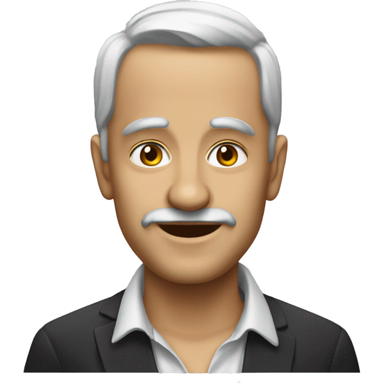 simitçi ama kravat takıyor emoji