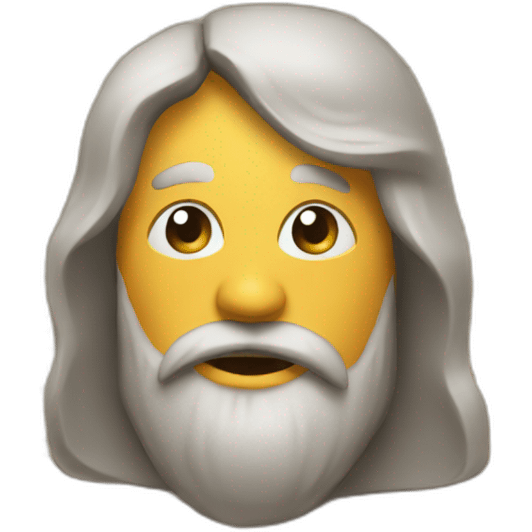 Bible with face emoji