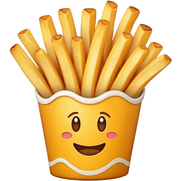 wavy fries emoji